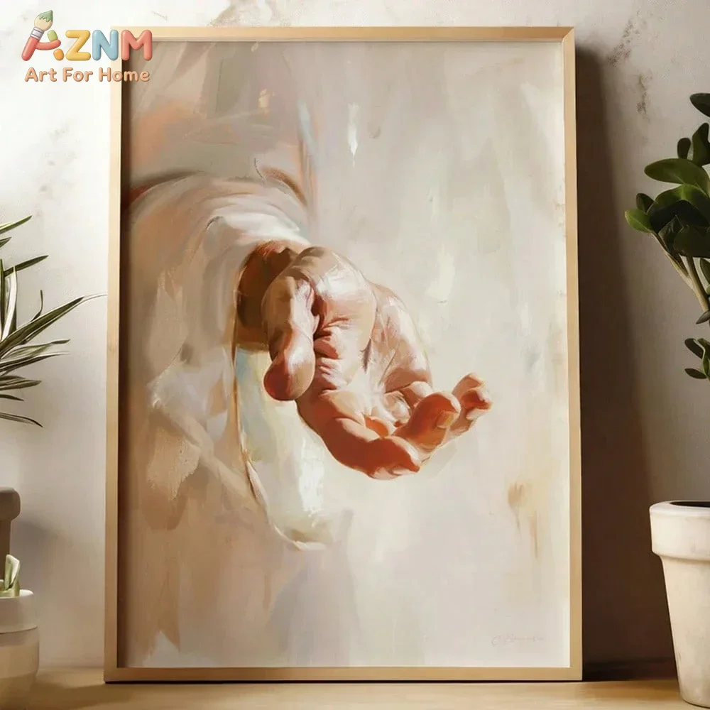Home Decor Jesus - Настенное искусство на холсте AZNM: Христианский