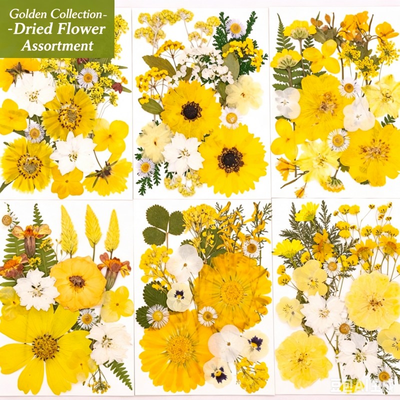 Home Decor Yellow - 6 видов наборов из 21 штук