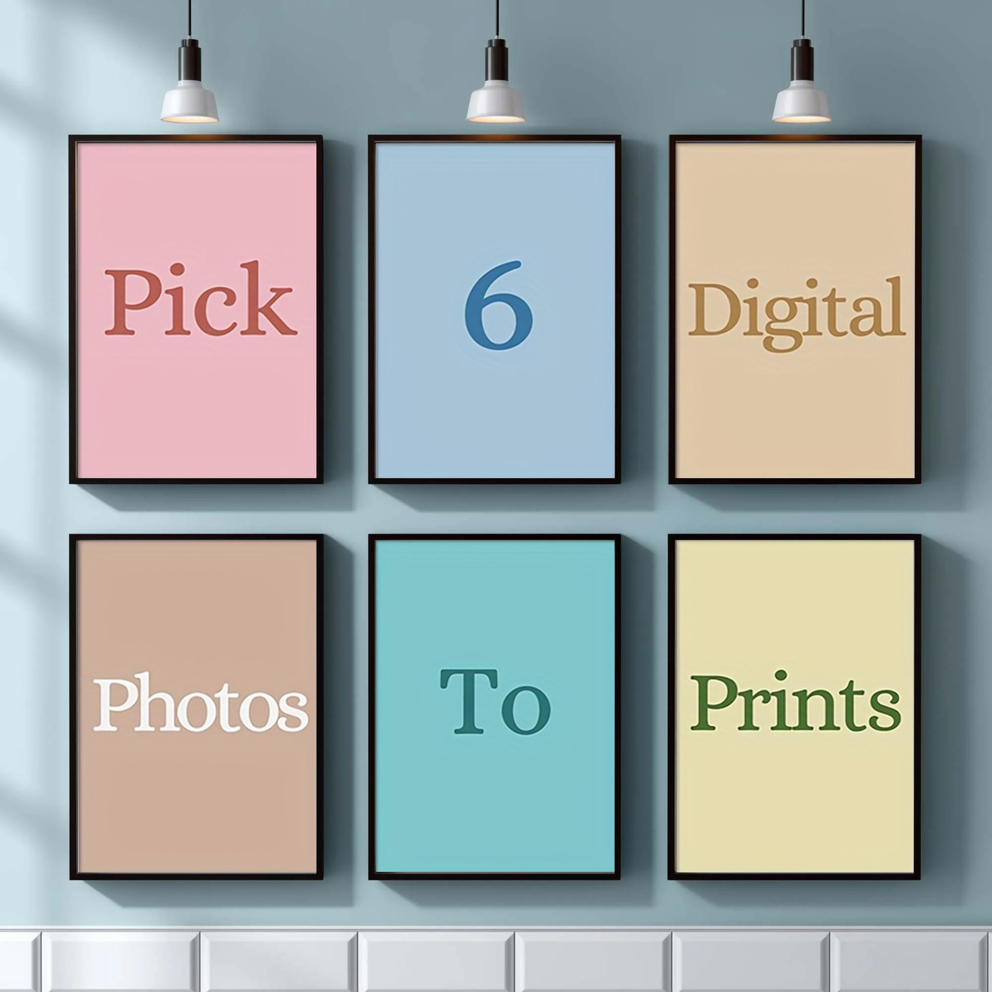Home Decor Aesthetic Pinterest - 4/5/6 шт. индивидуальная печать на холсте