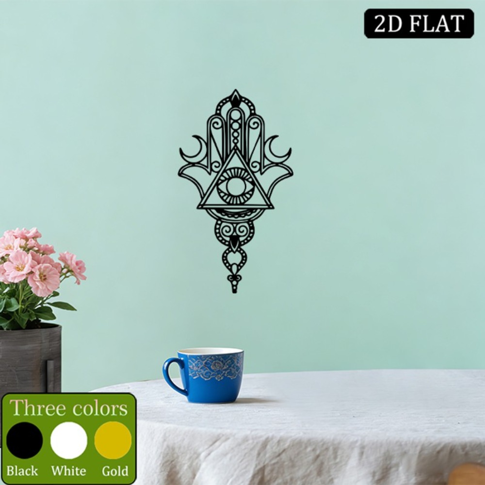 Home Decor Living - CIFBUY Металлическое настенное украшение Хамса и
