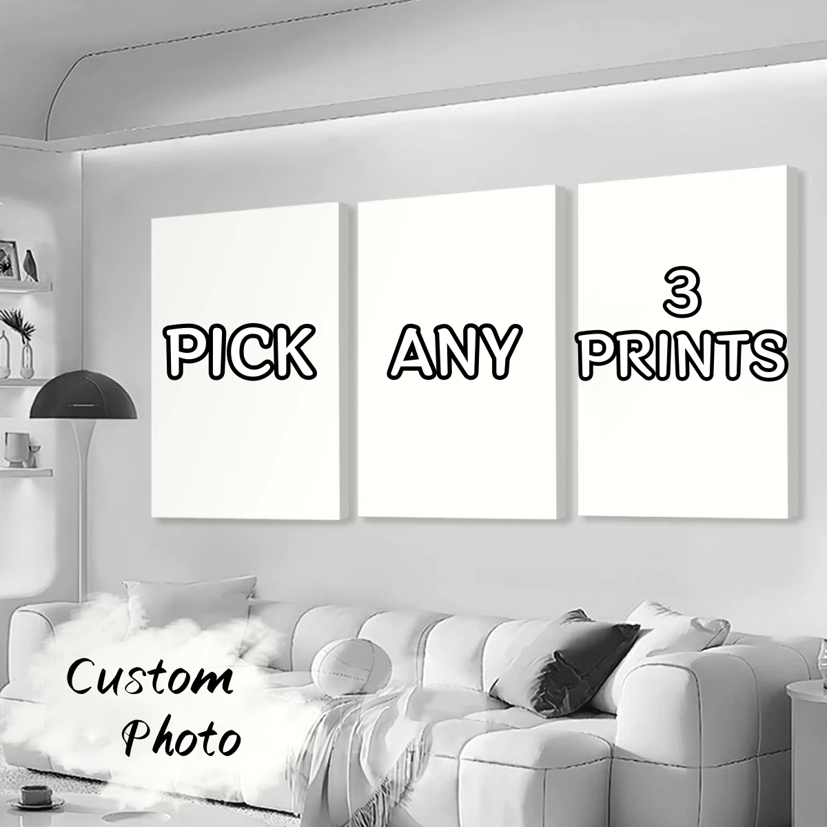 Home Decor Aesthetic Pinterest - 3/4/5 шт. Индивидуальная печать на холсте