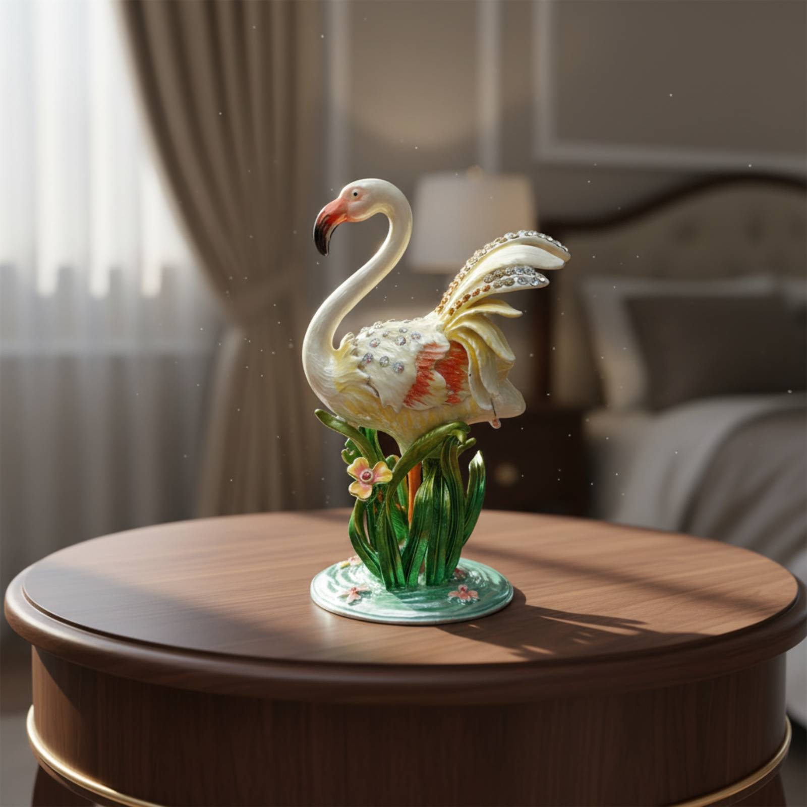 Vanity Home Decor - Металлическая шкатулка для украшений в виде