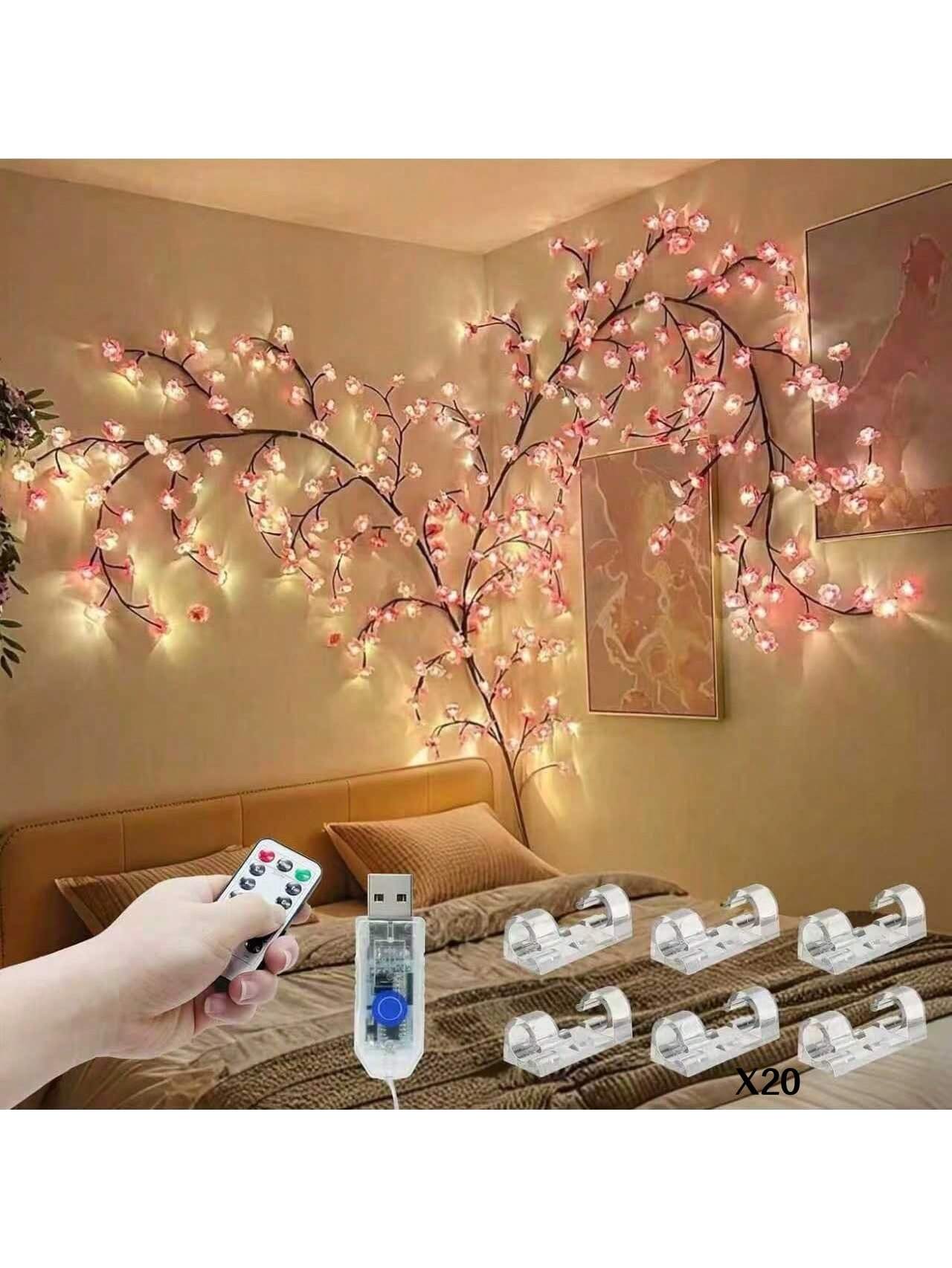 Fairy Lights Bedroom - Гибкие настенные светильники в виде веток