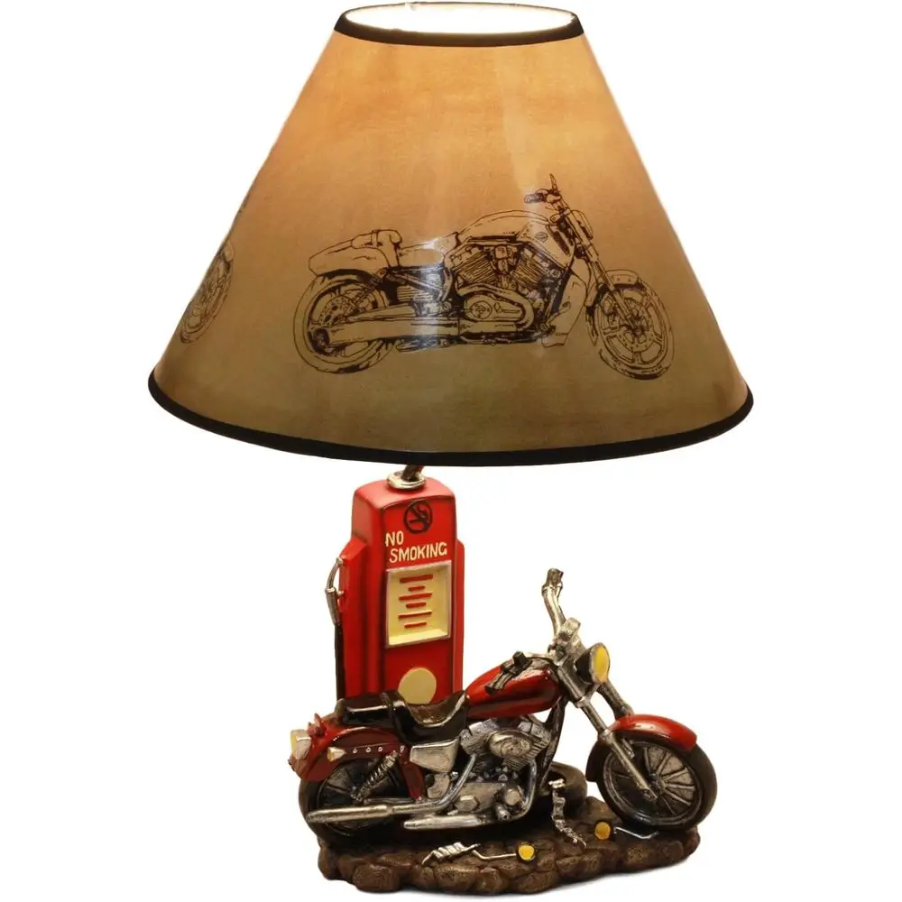 Home Decor Lamp - Винтажная ретро-настольная лампа в виде красного