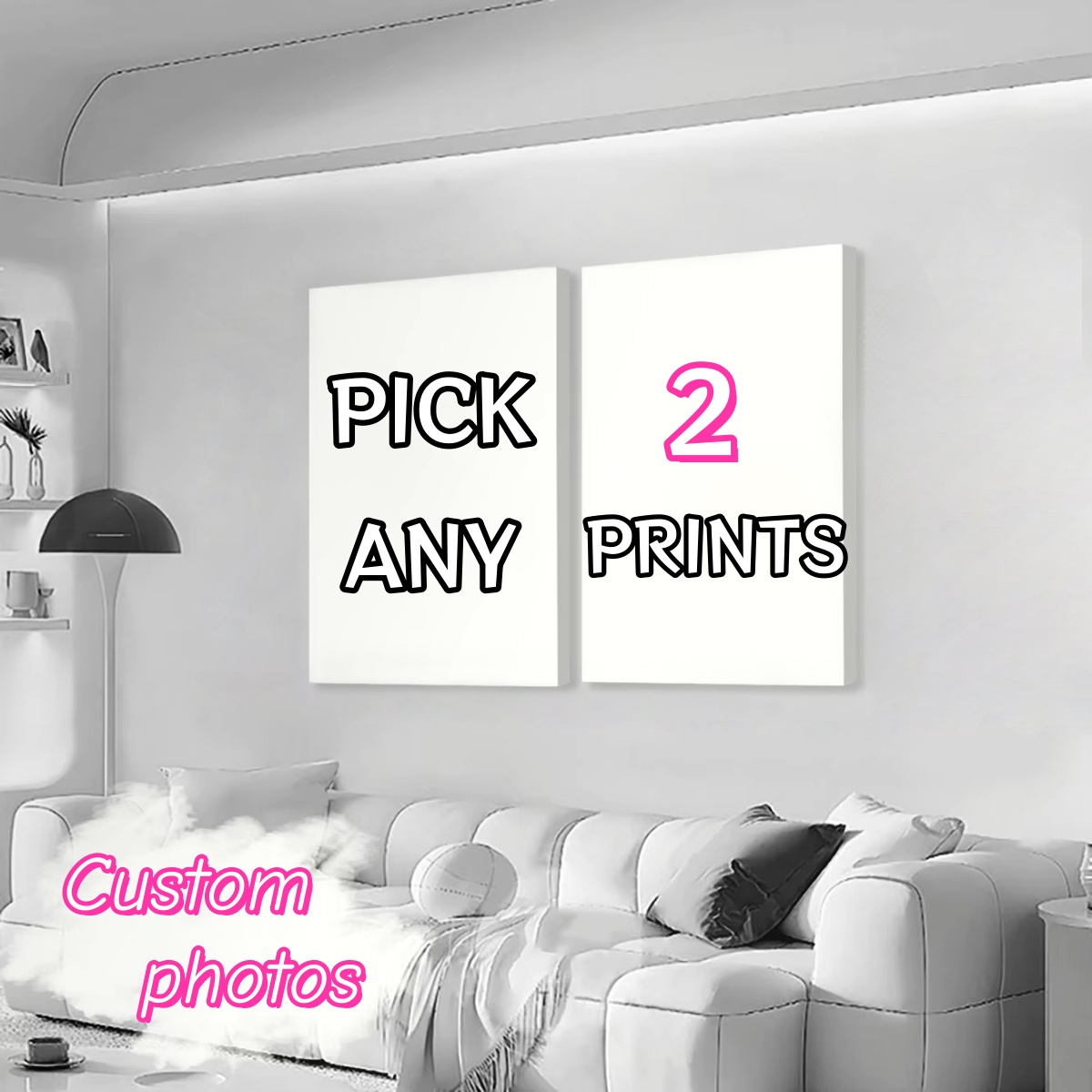 Home Decor Aesthetic Pinterest - Набор из 2-х холстов с индивидуальной