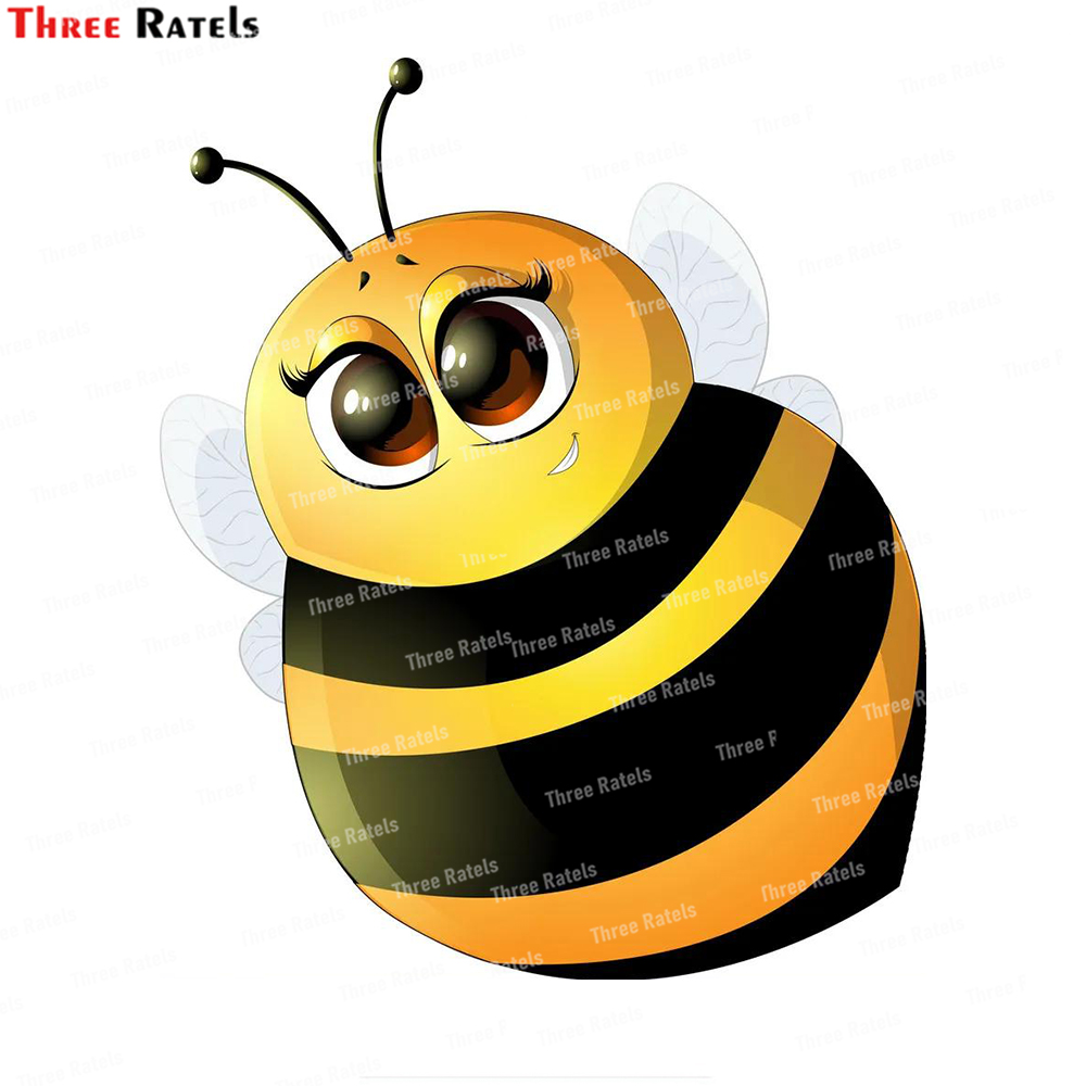 Home Decor Vector - Threeratels L13 красивая милая пчела вектор
