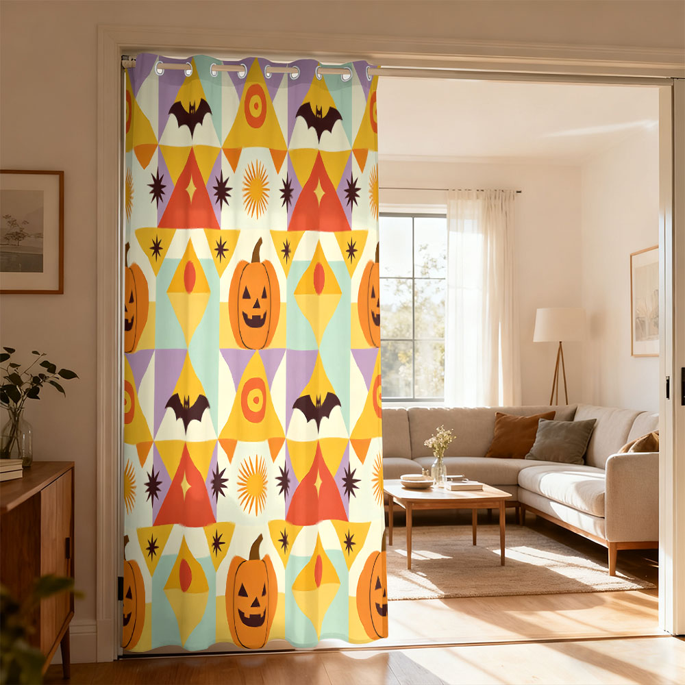 Home Decor Curtain - 1 шт. Декоративная штора с геометрическим