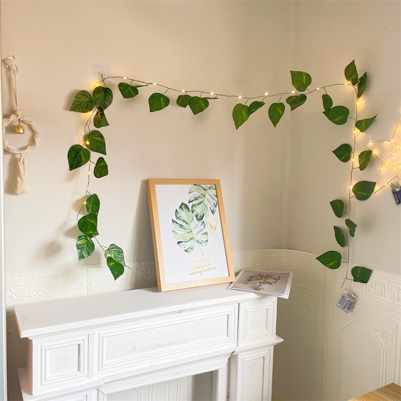 Fairy Lights Bedroom - Светодиодная гирлянда Ivy Vine с зелеными
