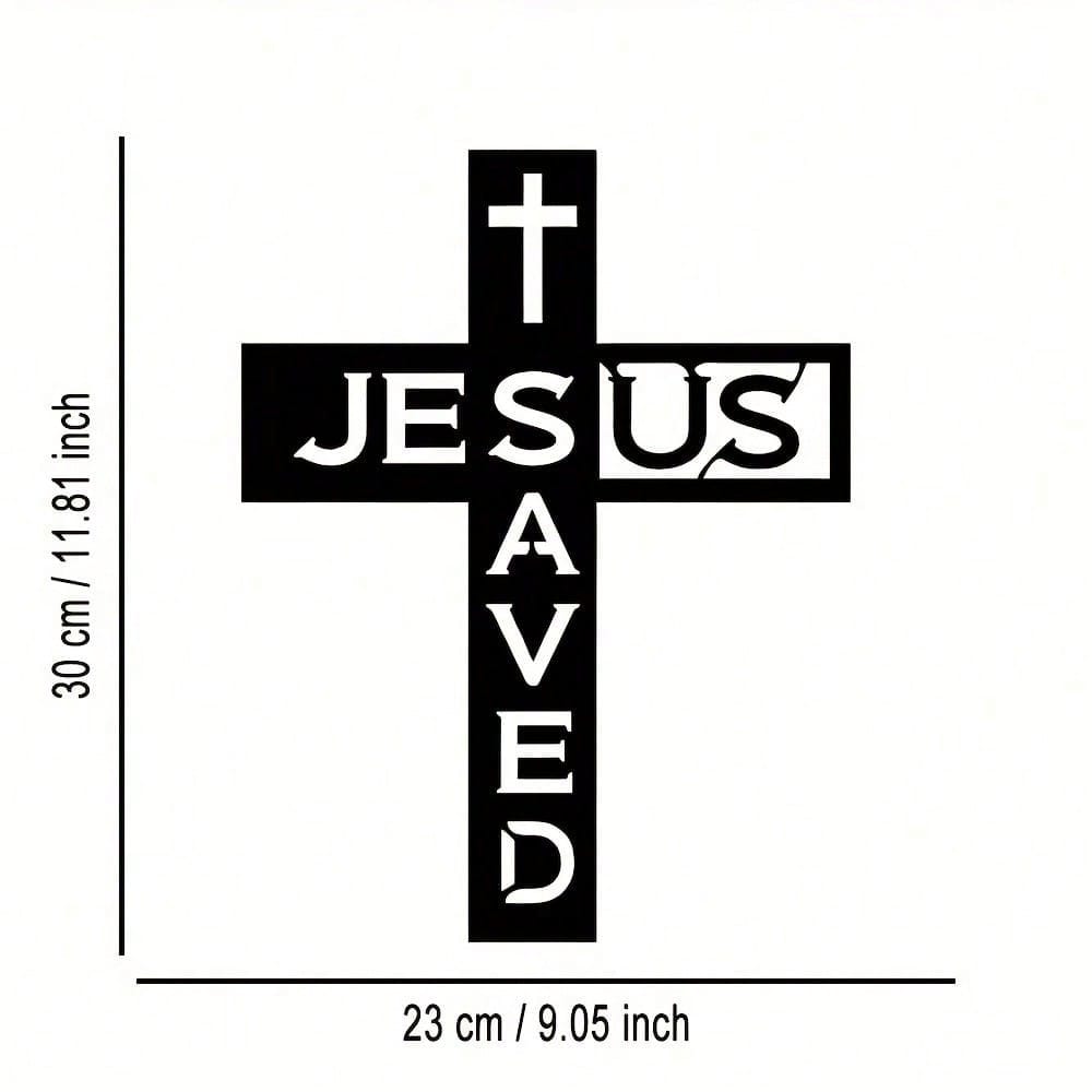 Home Decor Jesus - Металлическое настенное украшение CIFbuy: винтажный религиозный