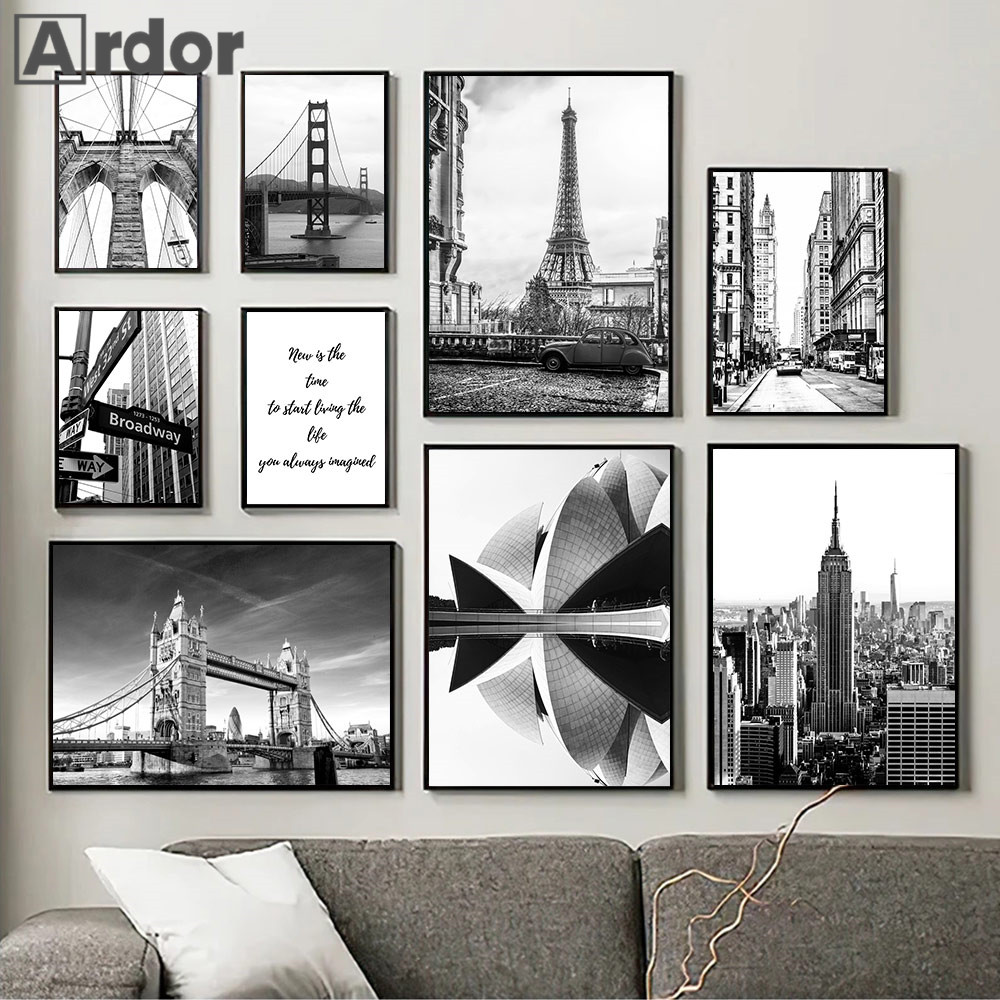 Home Decor London - Лондон Сидней Нью-Йорк Знаменитый город Холст