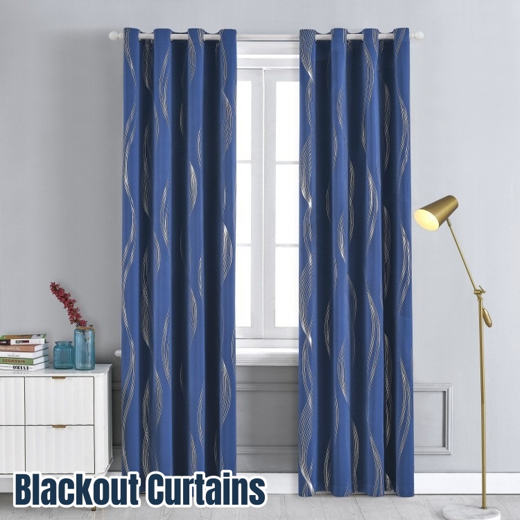 Home Decor Curtain - Черные светонепроницаемые шторы для окна в