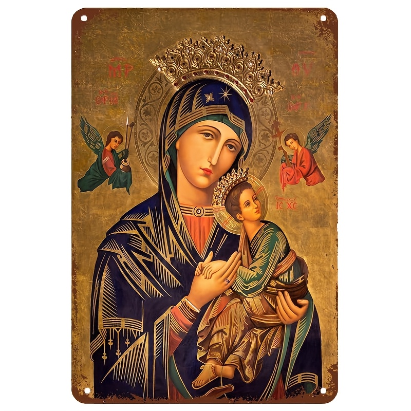 2D Винтажная металлическая таб – обзор и цена Home Decor Jesus