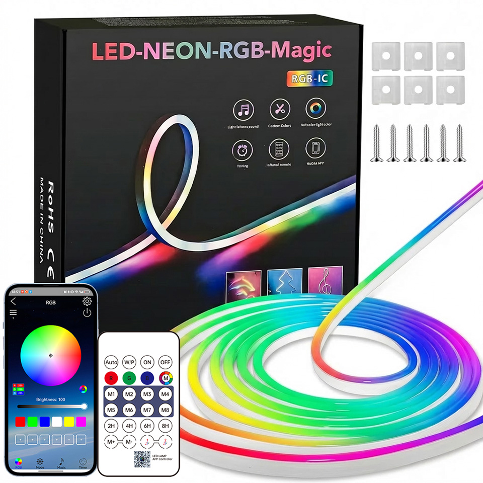 Светодиодная RGB-лента Bluetoo – обзор и цена Home Decor App