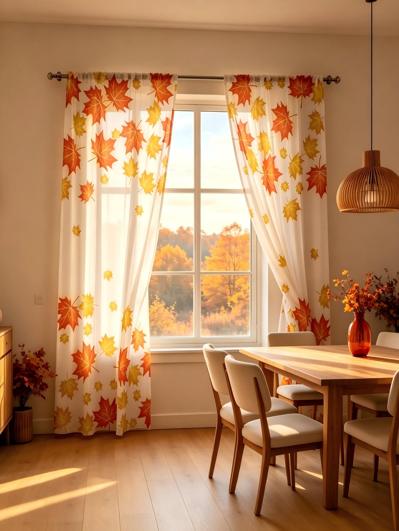 2 шт. Цифровые прозрачные штор – обзор и цена Home Decor Yellow