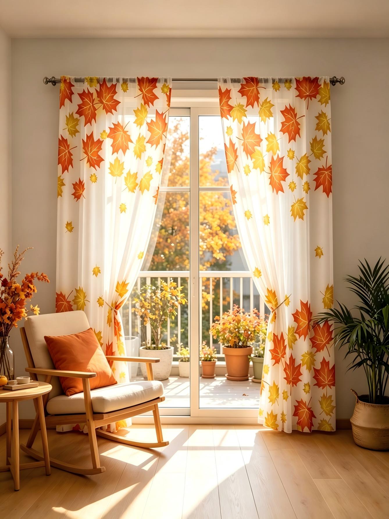 2 шт. Цифровые прозрачные штор – обзор и цена Home Decor Yellow