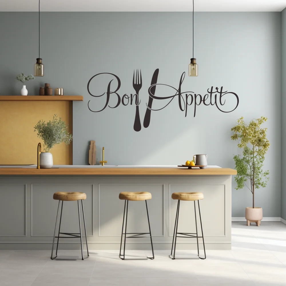 1 шт., настенный стикер с вилк – обзор и цена Home Decor App