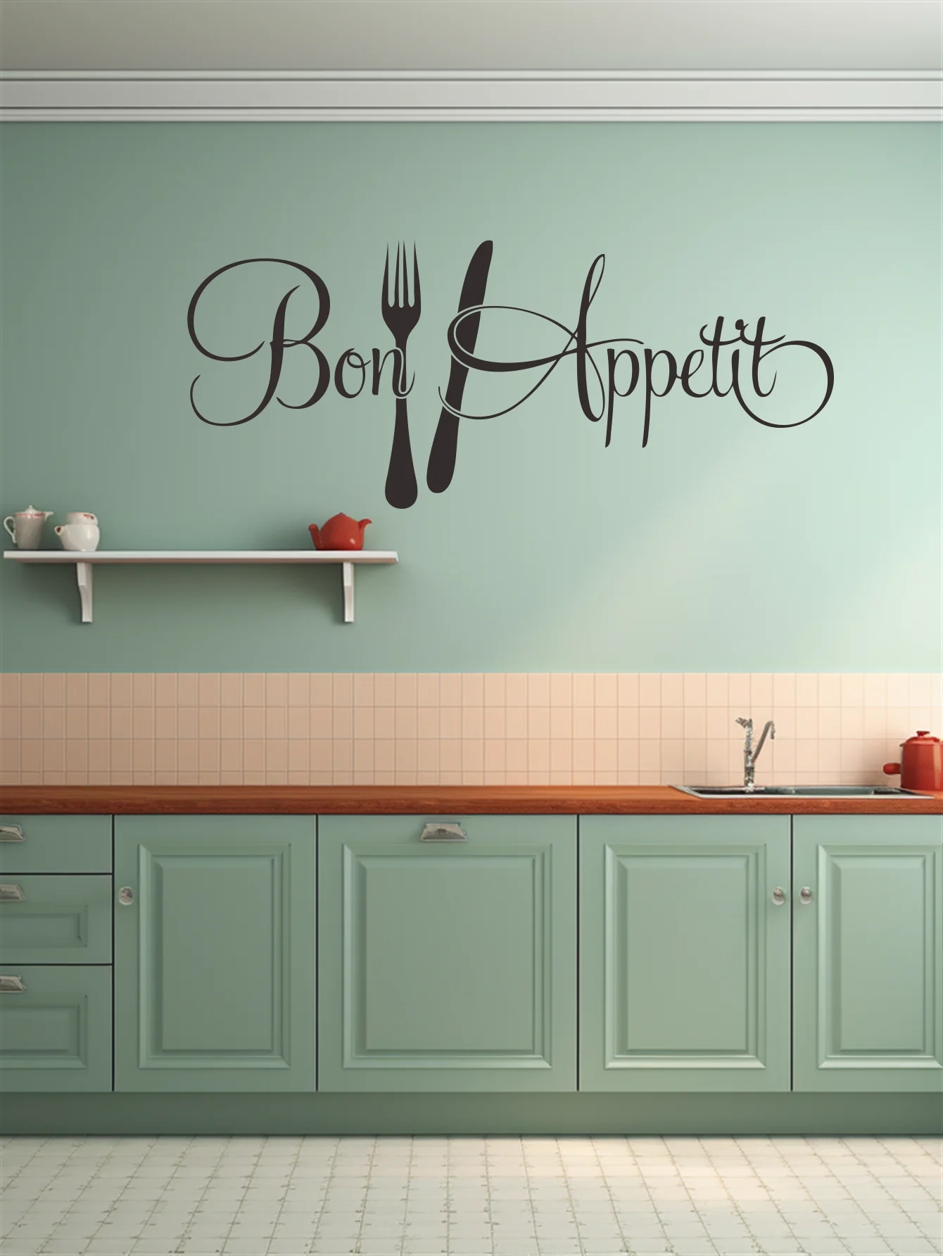 1 шт., настенный стикер с вилк – обзор и цена Home Decor App