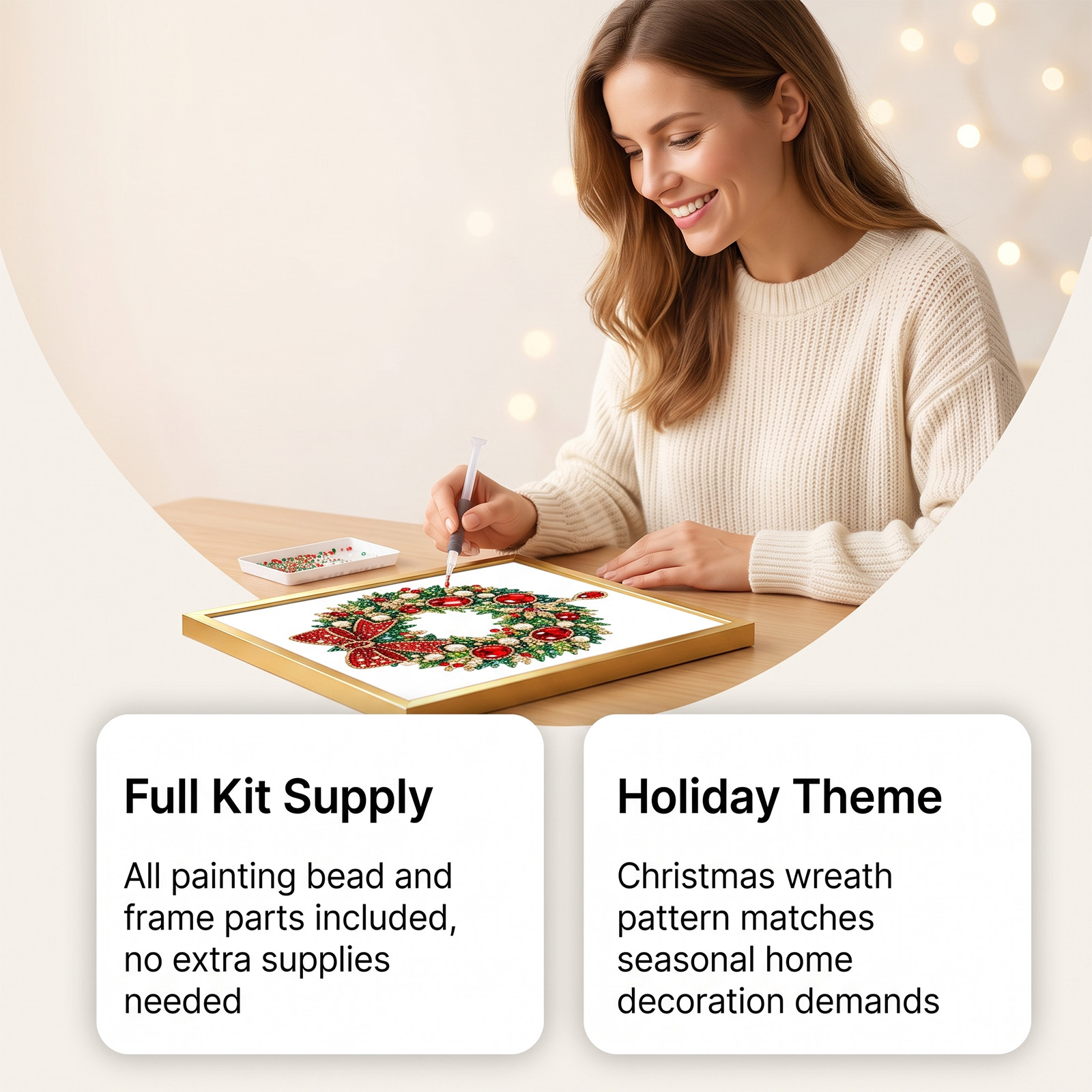 Набор для рождественского алма – обзор и цена Home Decor Xmas Gifts