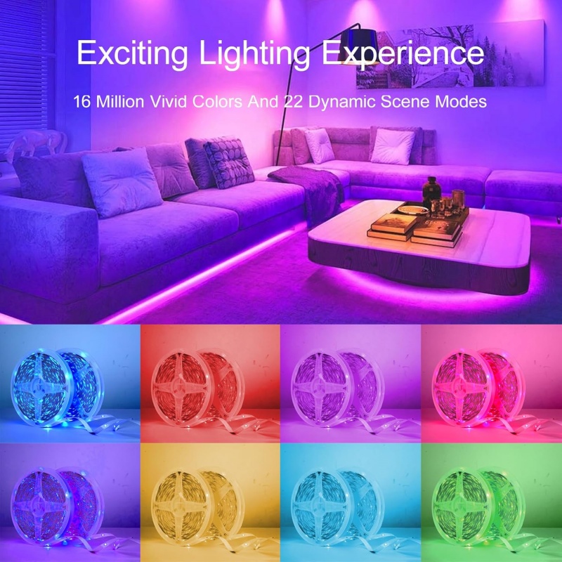 Светодиодная лента RGB 1-20 м, – обзор и цена Home Decor App