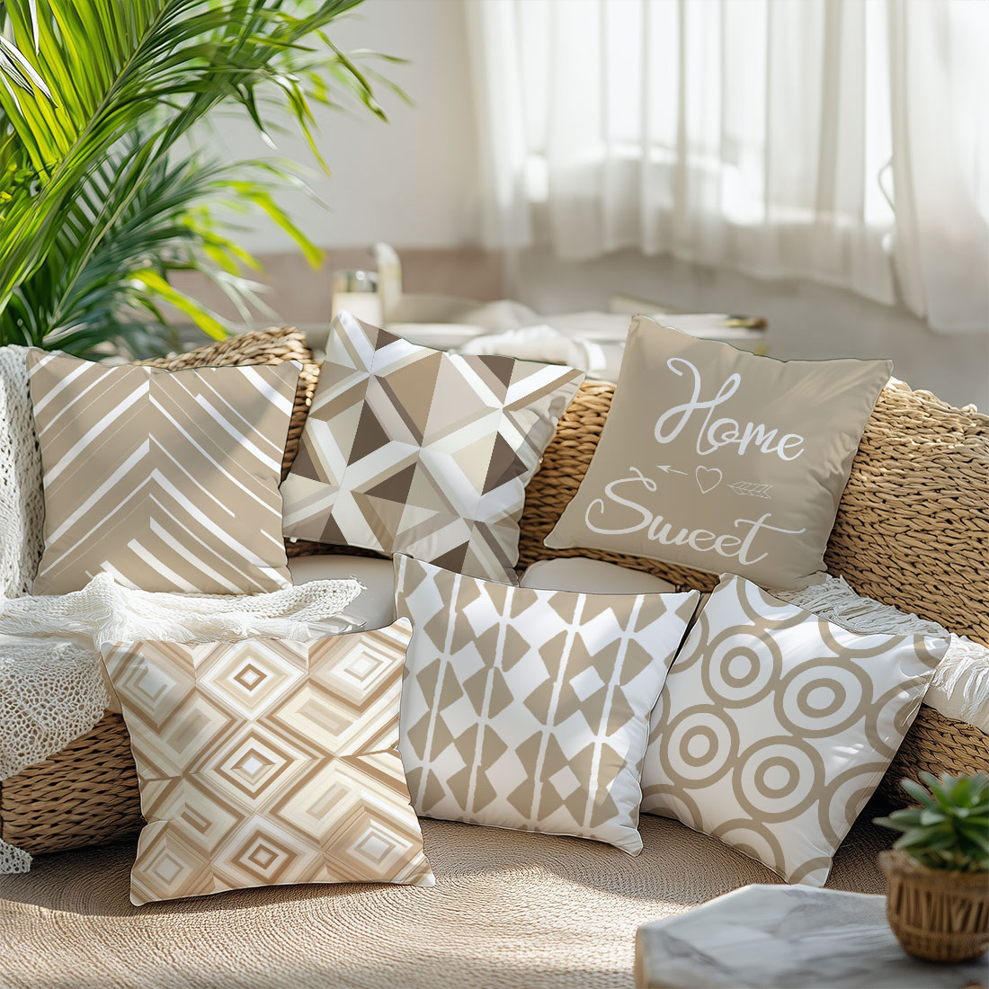 45x45 см светлый кофейный цвет – обзор и цена Home Decor Vector