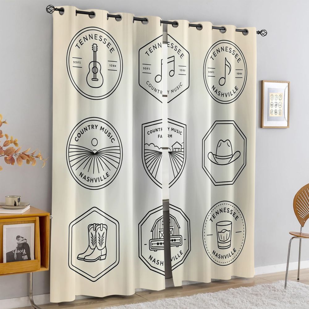 Шторы в стиле кантри с тематик – обзор и цена Home Decor Curtain