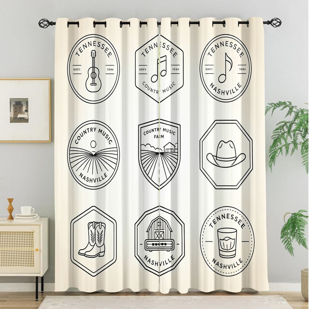 Шторы в стиле кантри с тематик – обзор и цена Home Decor Curtain