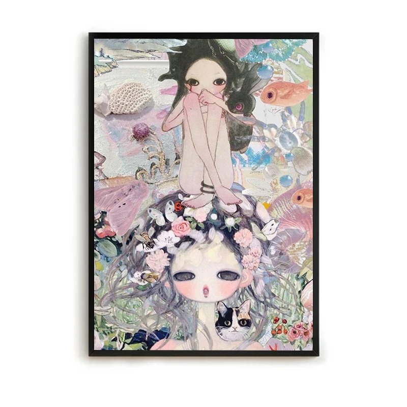 Aya Takano декоративные принты – обзор и цена Home Decor Aesthetic Pinterest