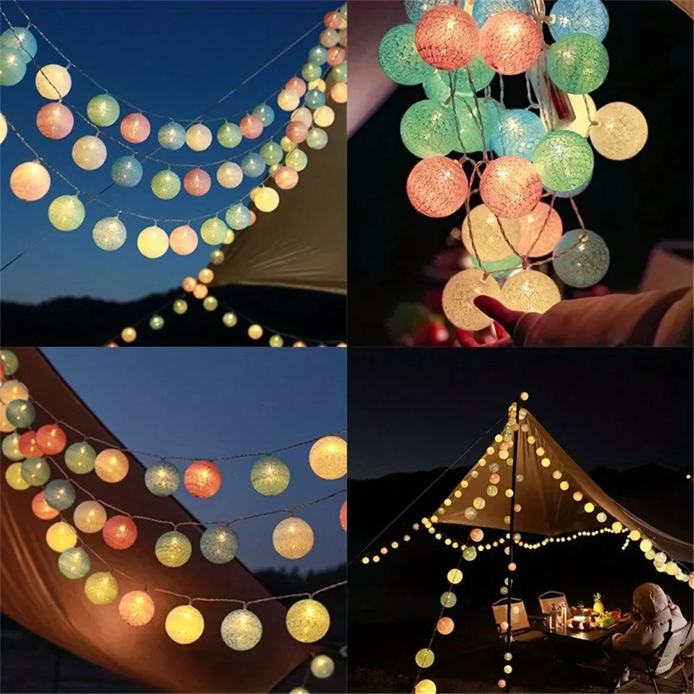 Хэллоуин, хлопковые гирлянды,  – обзор и цена Fairy Lights Bedroom