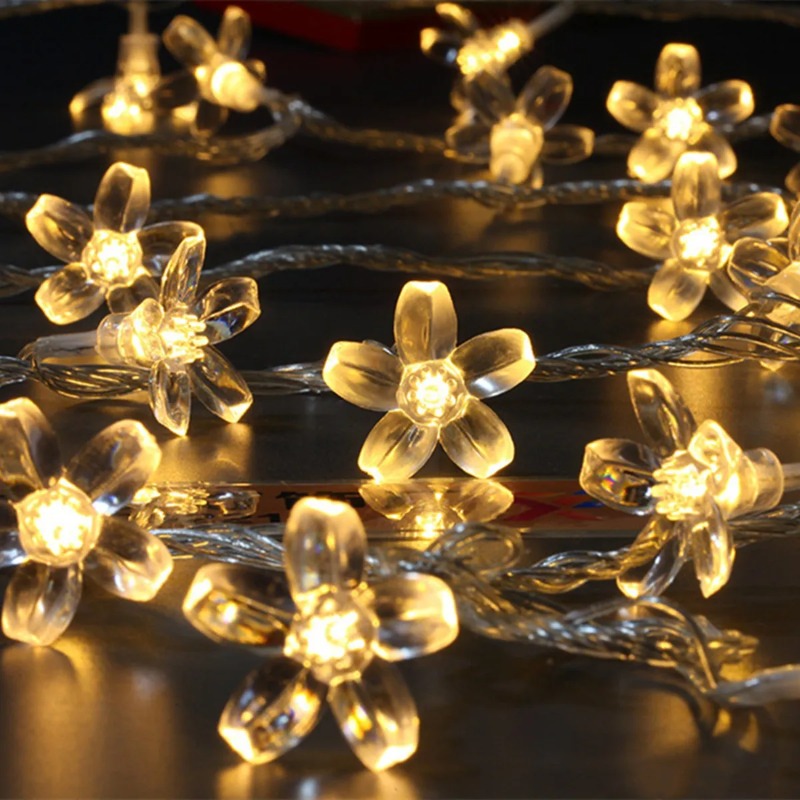 1 шт. гирлянда с цветами вишни – обзор и цена Fairy Lights Bedroom