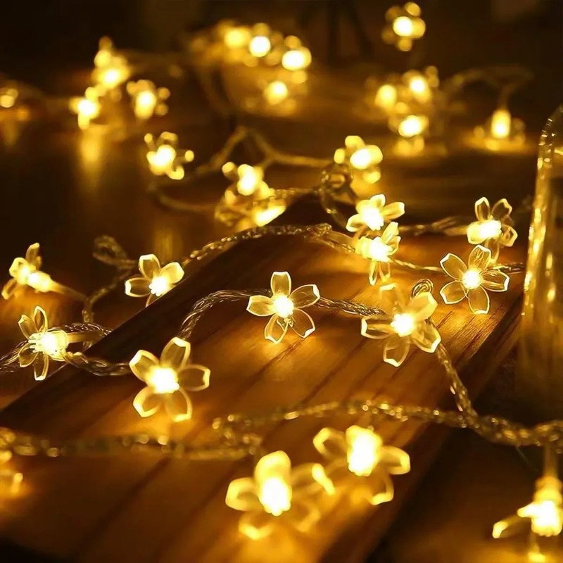 1 шт. гирлянда с цветами вишни – обзор и цена Fairy Lights Bedroom