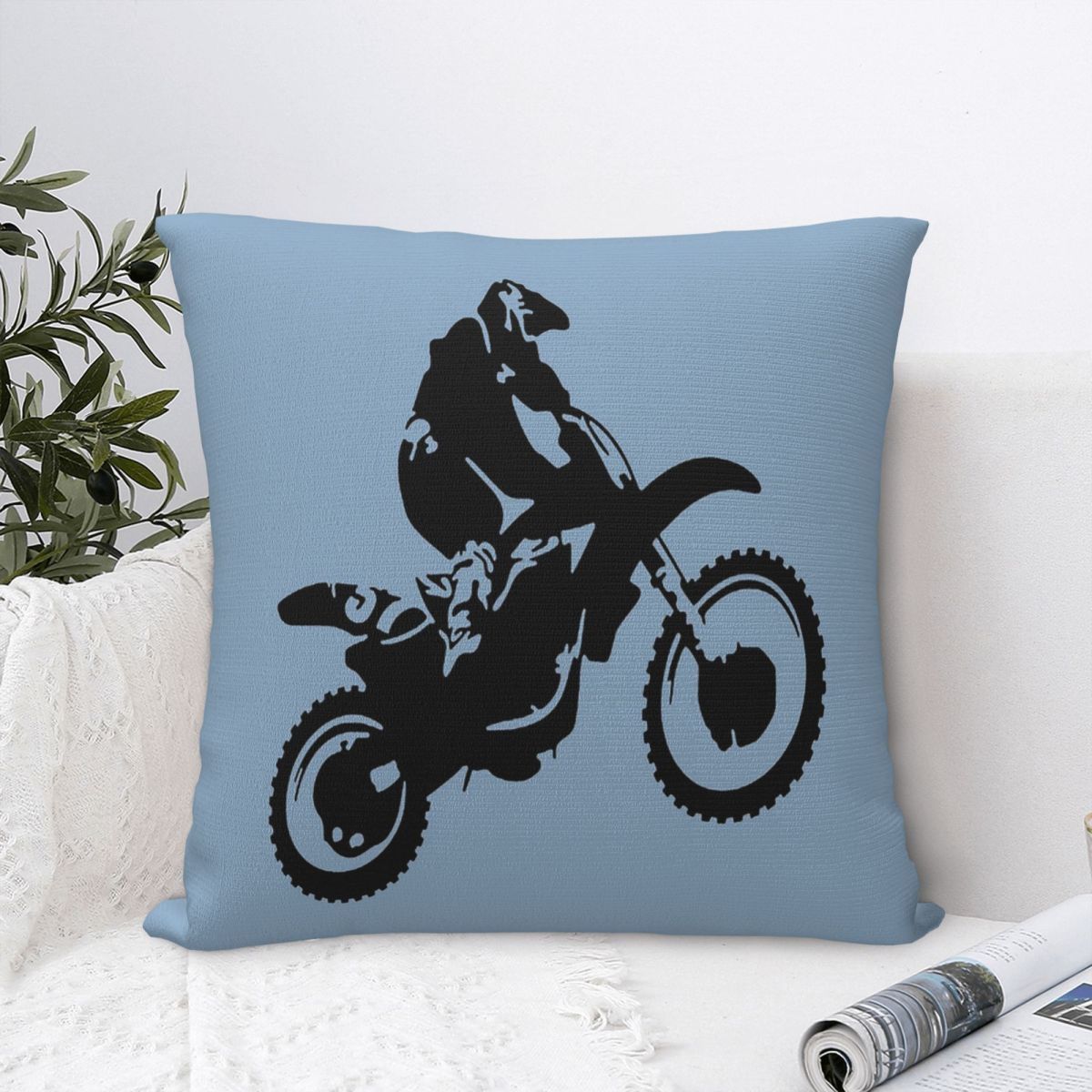 Moto X Dirt Bike Monotone Vect – обзор и цена Home Decor Vector