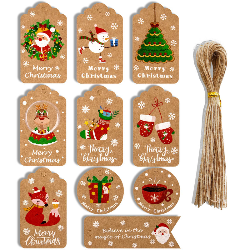 50 шт., веселые рождественские – обзор и цена Home Decor Xmas Gifts