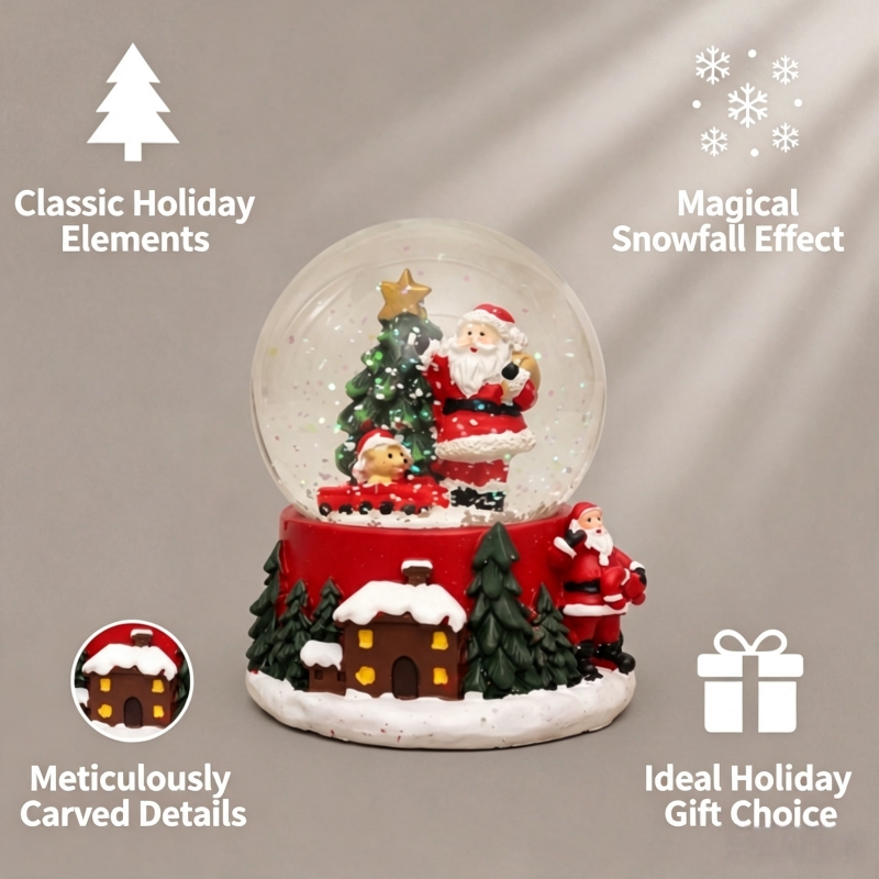 Несветящийся снежный шар с Дед – обзор и цена Home Decor Xmas Gifts