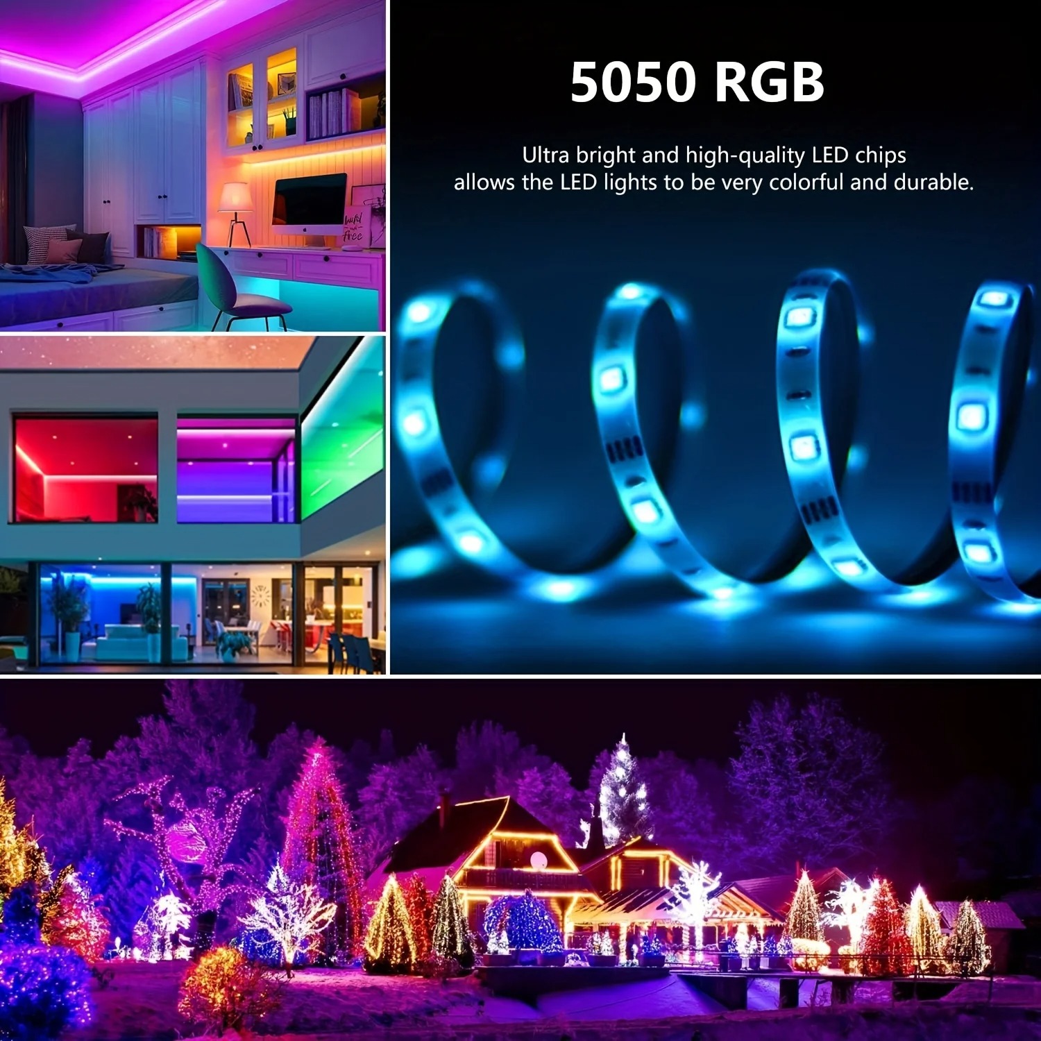Светодиодная лента RGB 10М 20М – обзор и цена Home Decor App
