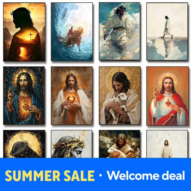 Христианский религиозный посте – обзор и цена Home Decor Jesus