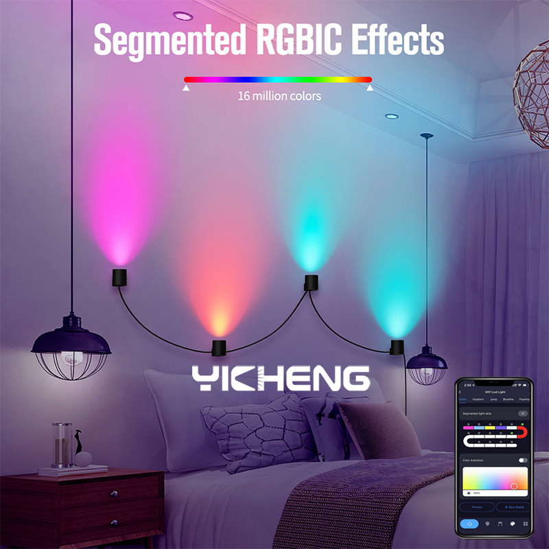 Умный настенный светильник RGB – обзор и цена Home Decor App