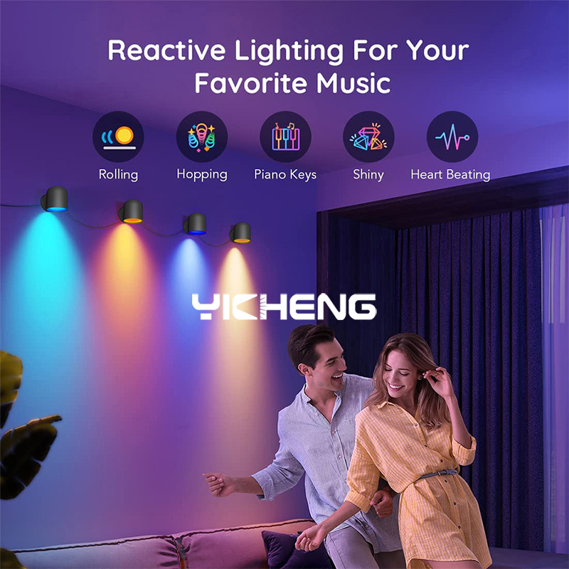 Умный настенный светильник RGB – обзор и цена Home Decor App