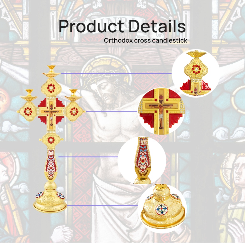 Православный подсвечник с крес – обзор и цена Home Decor Jesus