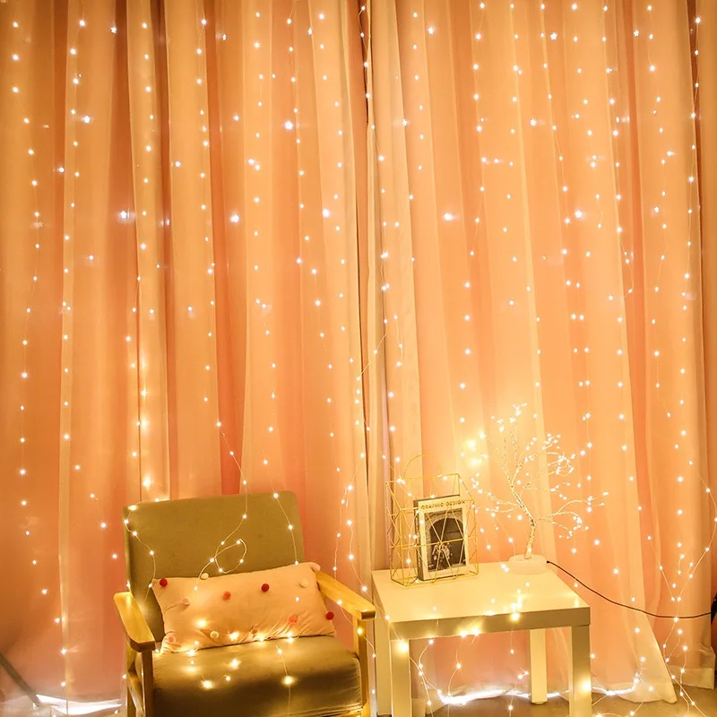 Светодиодная гирлянда-кольцо 3 – обзор и цена Fairy Lights Bedroom
