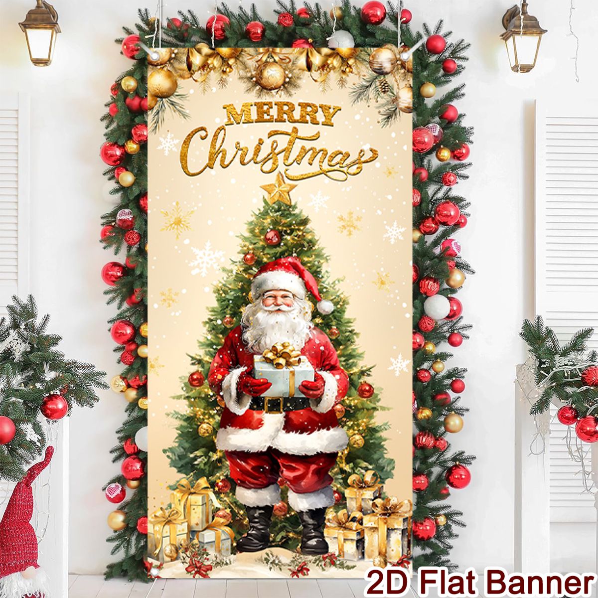 Рождественский дверной баннер, – обзор и цена Home Decor Xmas Gifts