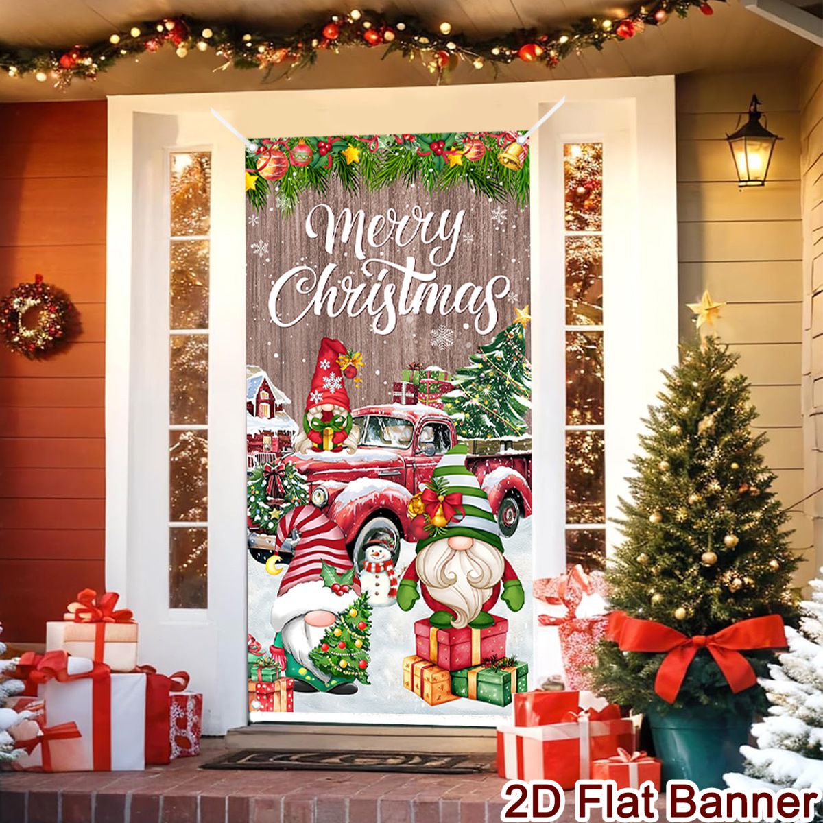 Рождественский дверной баннер, – обзор и цена Home Decor Xmas Gifts