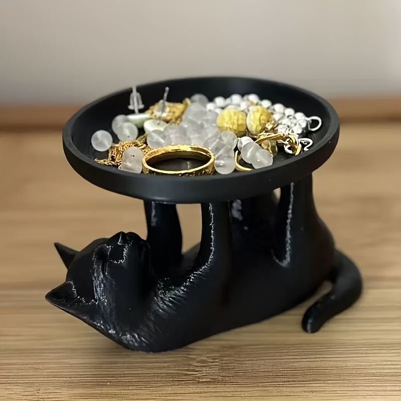 Милая черная кошка: подставка  – обзор и цена Vanity Home Decor