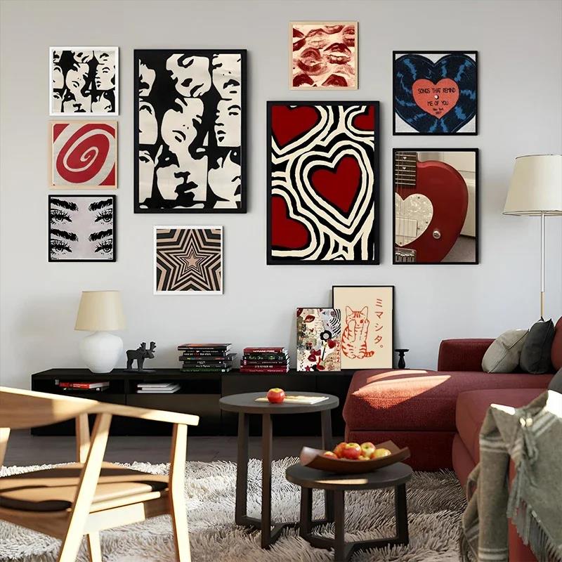 Плакаты Y2K в стиле рок, холст – обзор и цена Home Decor Aesthetic Pinterest