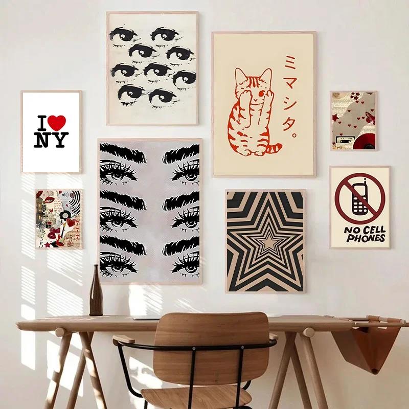Плакаты Y2K в стиле рок, холст – обзор и цена Home Decor Aesthetic Pinterest