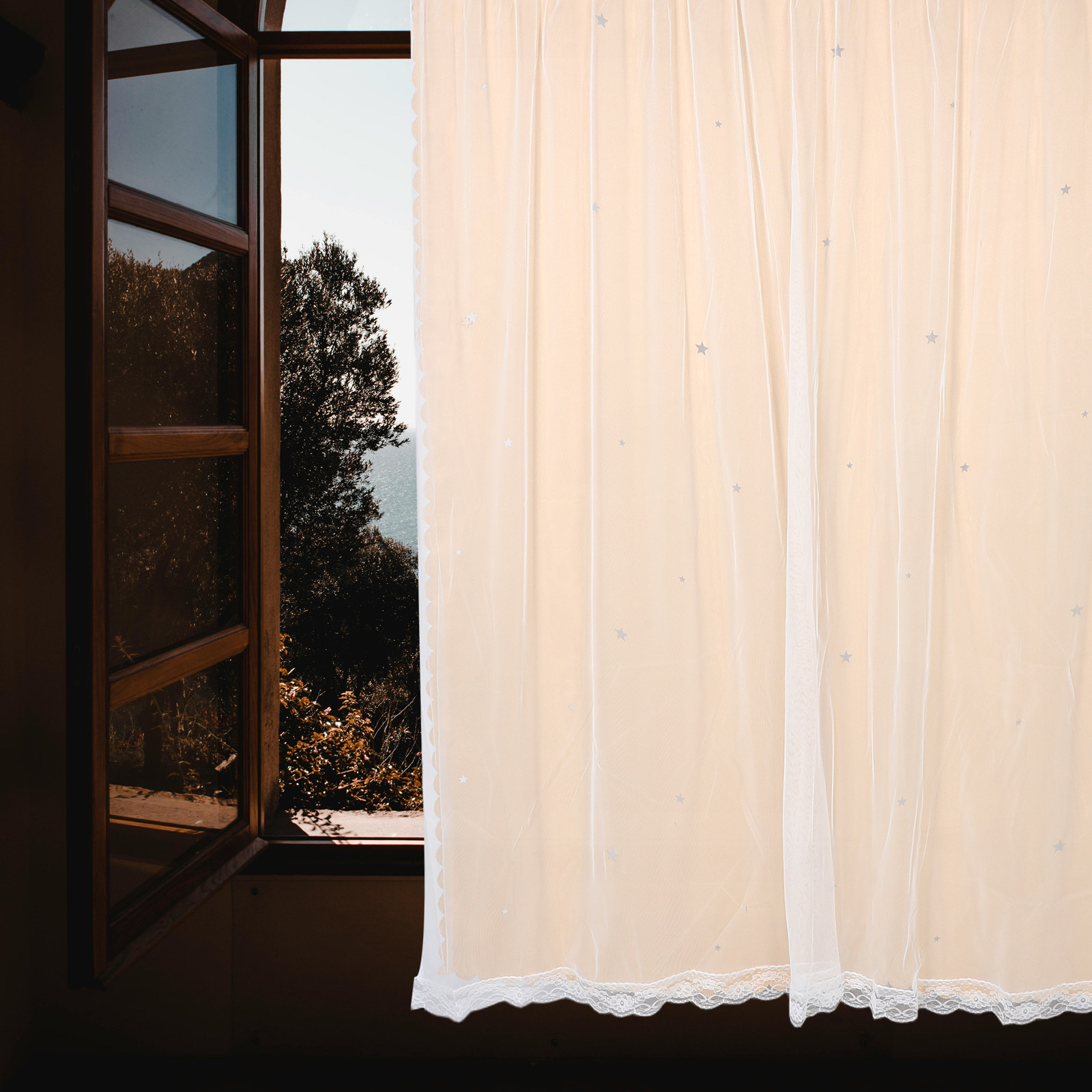 Шторы блэкаут с узором «Звездн – обзор и цена Home Decor Curtain