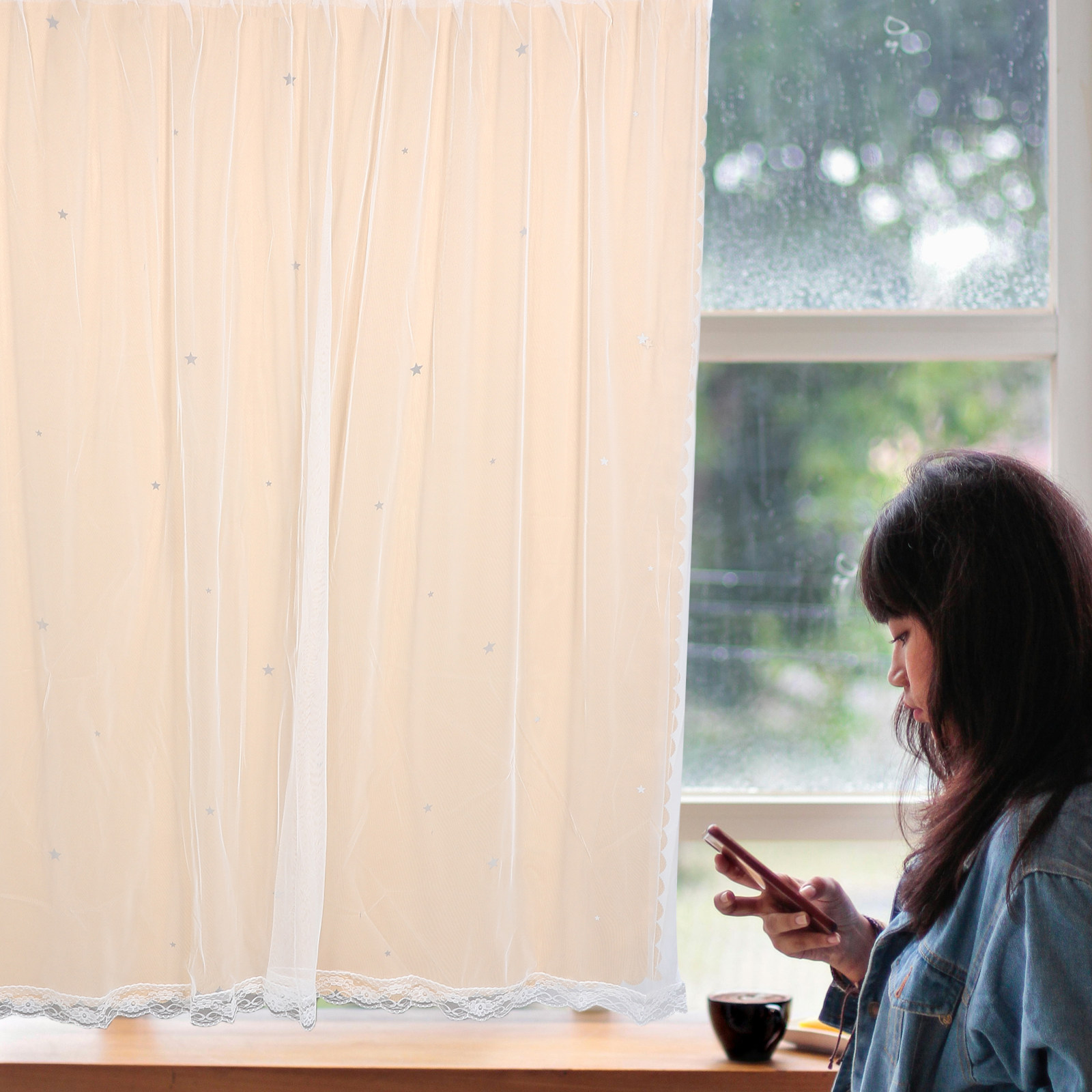 Шторы блэкаут с узором «Звездн – обзор и цена Home Decor Curtain