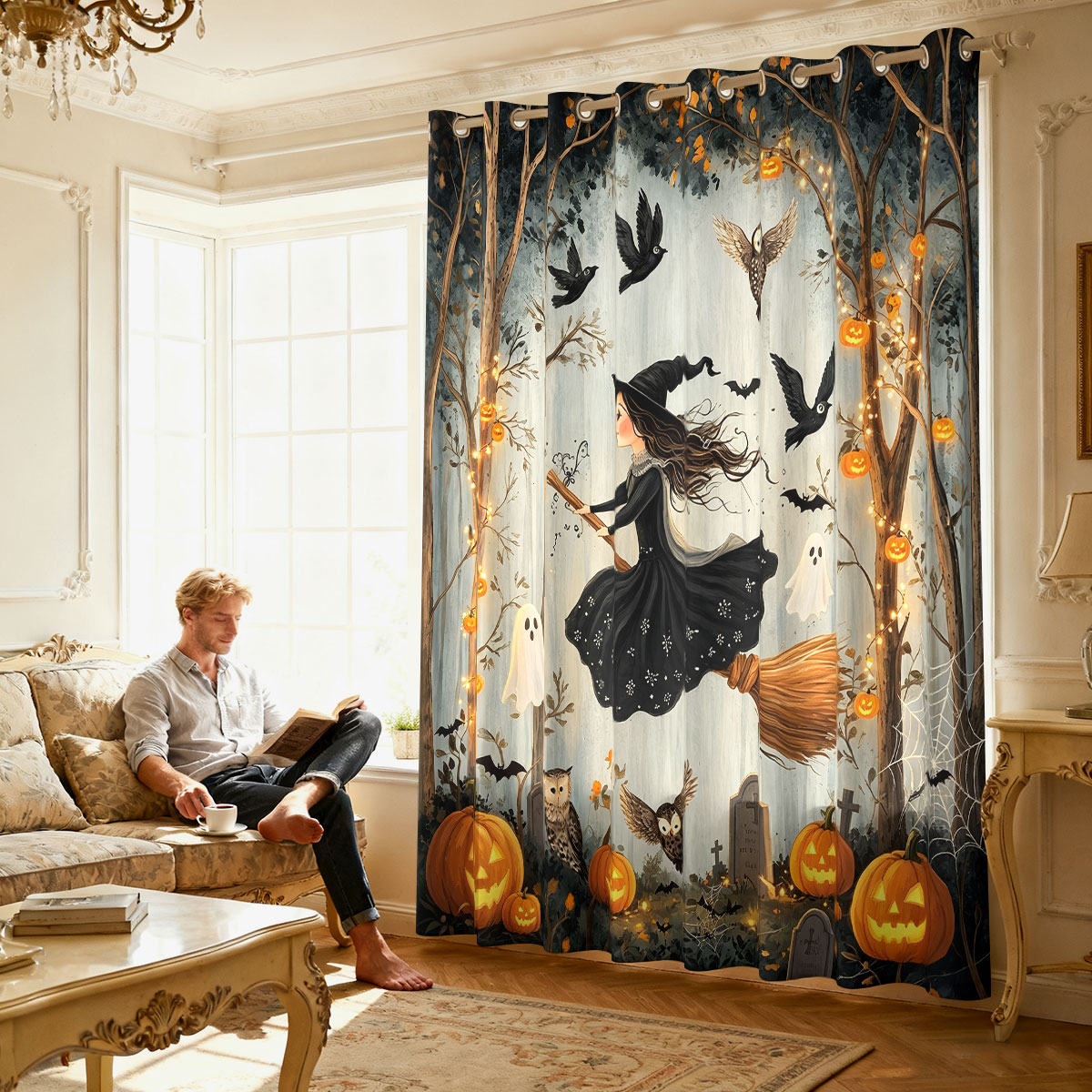 1 шт. Декоративная штора с при – обзор и цена Home Decor Curtain