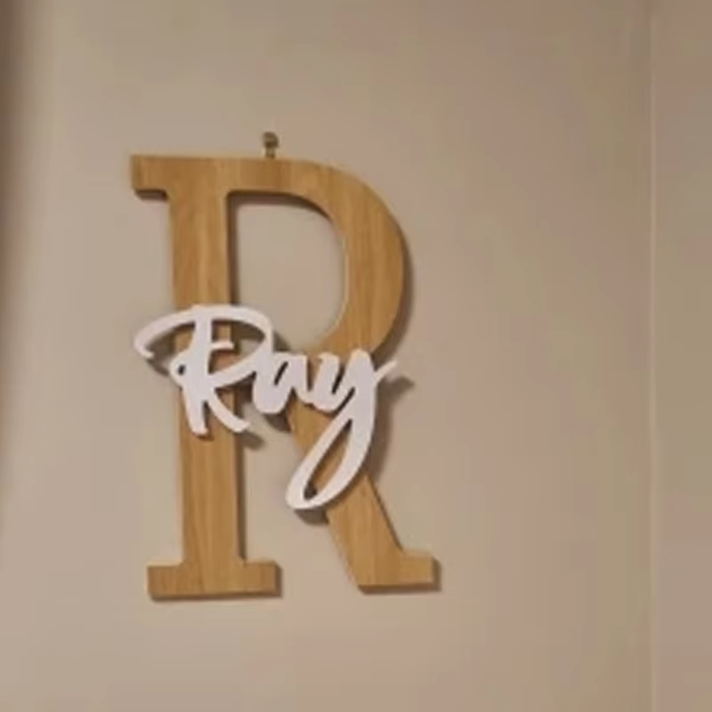 Изготовленный на заказ знак с  – обзор и цена Wooden Letter Sign