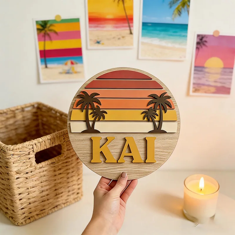 Настраиваемая круглая винтажна – обзор и цена Wooden Letter Sign