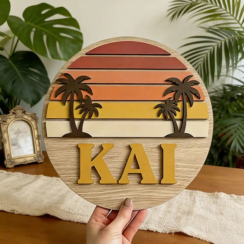 Настраиваемая круглая винтажна – обзор и цена Wooden Letter Sign